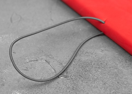 Блокнот Ciak великий 15 х 21 см в крапку кораловий