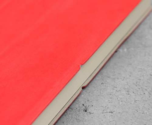 Блокнот Ciak великий 15 х 21 см в крапку кораловий