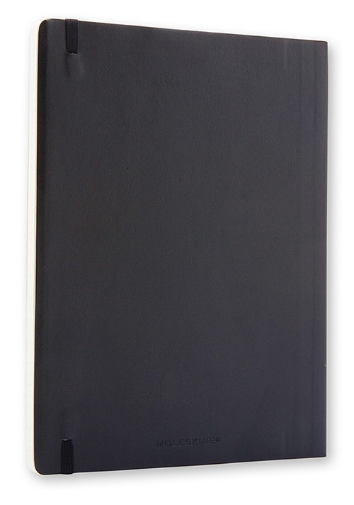 Блокнот Moleskine Classic великий 19 x 25 см у клітинку чорний м'який
