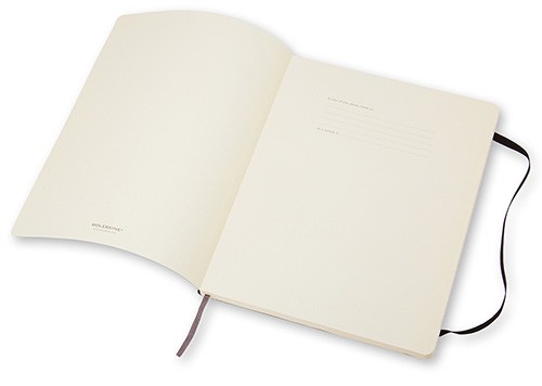 Блокнот Moleskine Classic великий 19 x 25 см у клітинку чорний м'який
