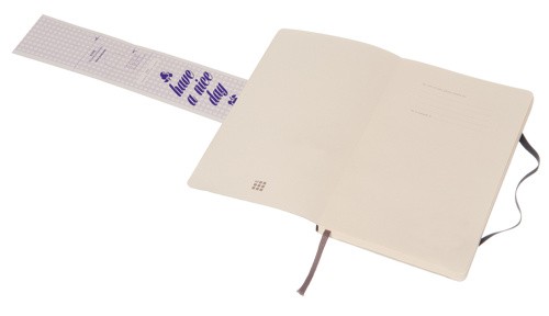 Блокнот Moleskine Classic середній 13 x 21 см в крапку чорний м'який