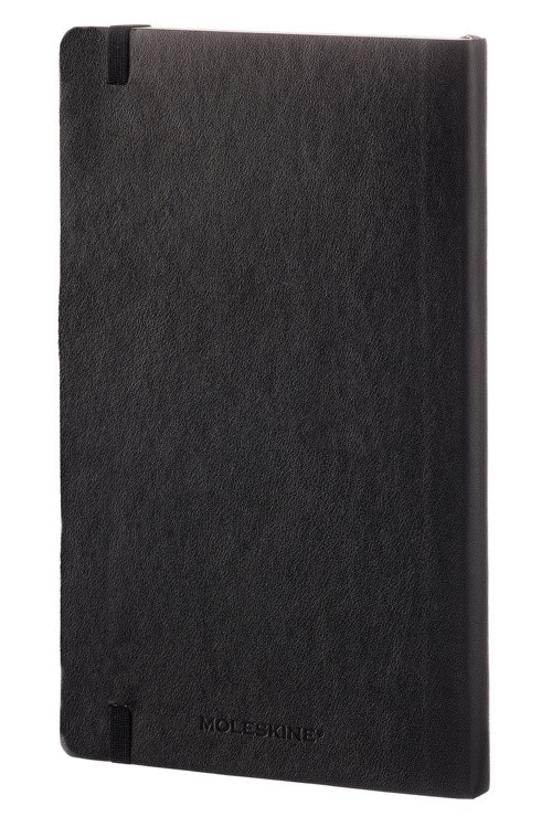 Блокнот Moleskine Classic середній 13 x 21 см в крапку чорний м'який