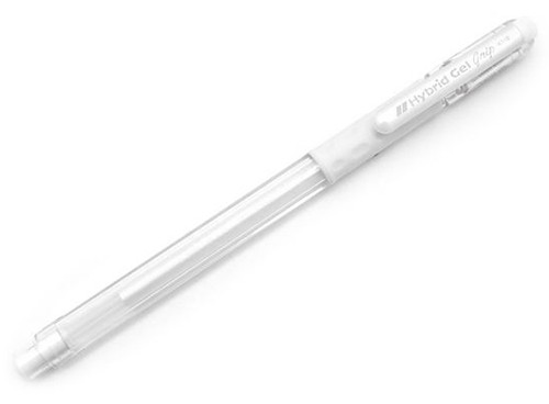 Гелева ручка Pentel Hybrid Gel біла