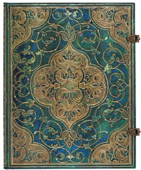 Блокнот Paperblanks Бірюзові Хроніки великий 18 х 23 см в лінію 