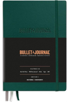 Блокнот Leuchtturm1917 Bullet Journal Edition 2 середній 14,5 х 21 см в крапку зелений