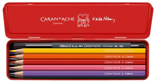 Набір Caran d'Ache Keith Haring Colour Set (11 художніх інструментів)