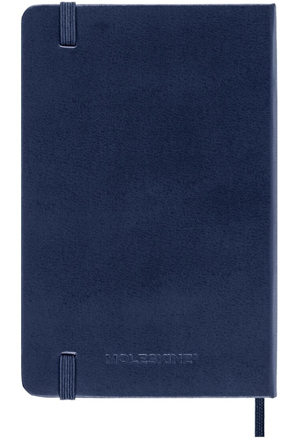Щоденник Moleskine на 2027 рік кишеньковий 9 х 14 см сапфір
