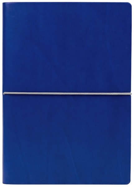 Блокнот Ciak великий 15 х 21 см в крапку яскраво-синій