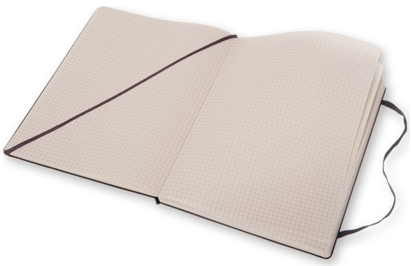 Блокнот Moleskine Classic великий 19 x 25 см у клітинку чорний