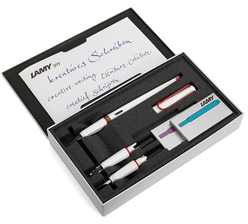 Набір для каліграфії Lamy Joy білий/червоний