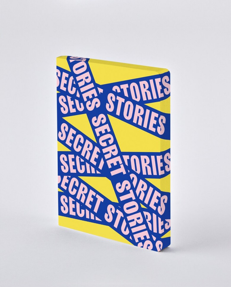 Блокнот Nuuna Graphic Secret Stories 16,5 х 22 см в крапку 