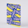 Блокнот Nuuna Graphic Secret Stories 16,5 х 22 см в крапку 