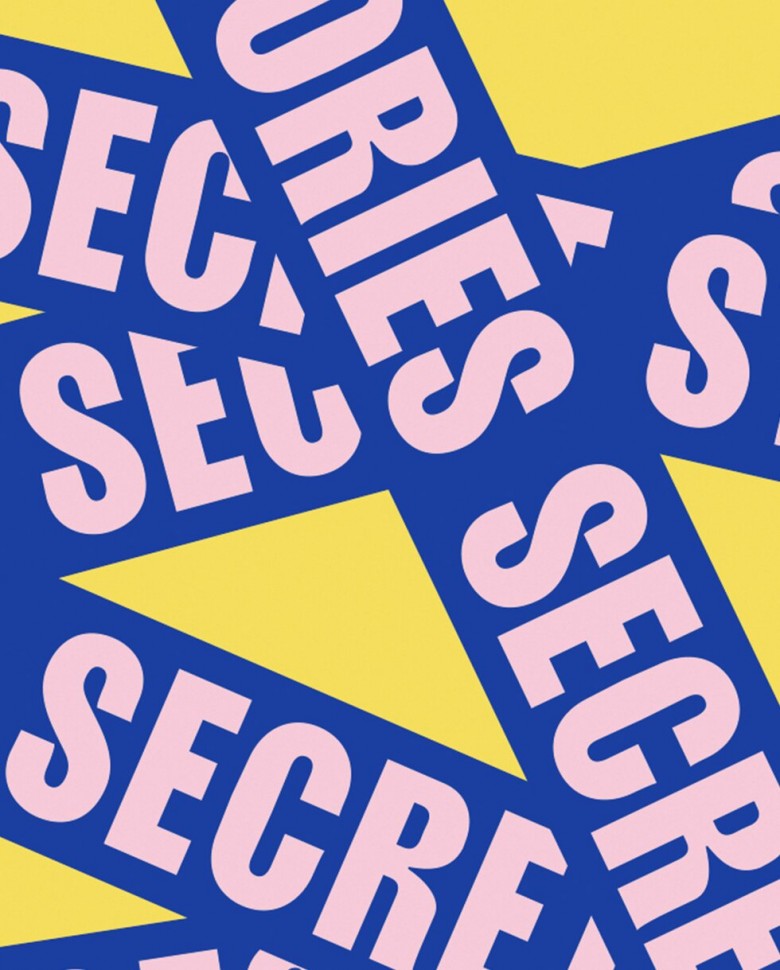 Блокнот Nuuna Graphic Secret Stories 16,5 х 22 см в крапку 