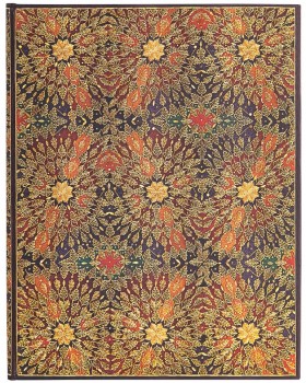 Блокнот Paperblanks Вогняні Квіти великий 18 х 23 см в лінію 
