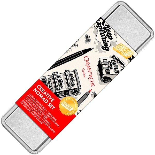 Набір Caran d'Ache x Rylsee Nomad Set (8 художніх інструментів)