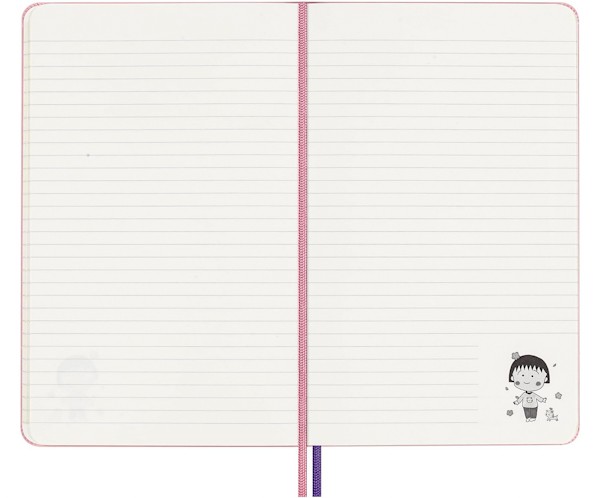 Блокнот Moleskine Sakura x Momoko середній 13 х 21 см в лінію