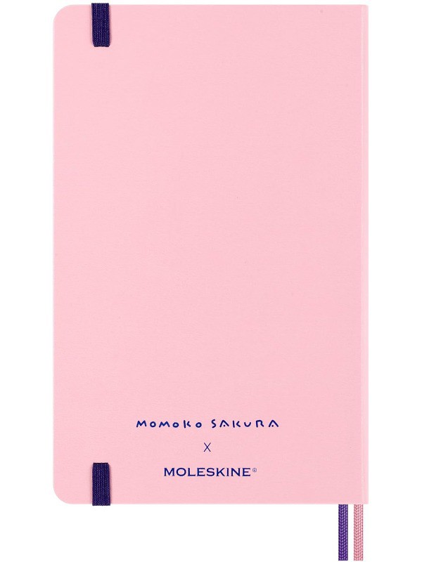 Блокнот Moleskine Sakura x Momoko середній 13 х 21 см в лінію