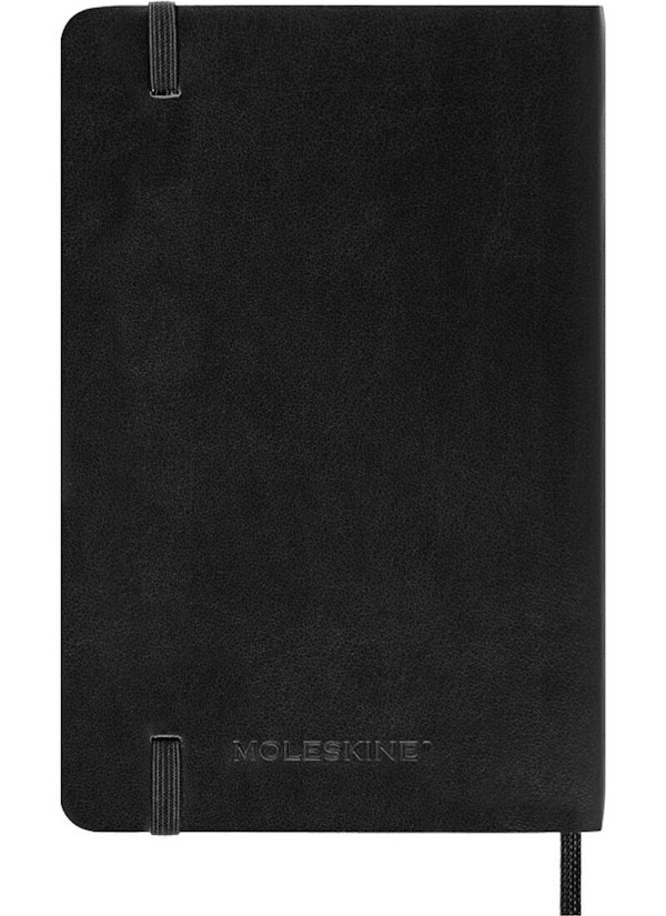 Щоденник Moleskine на 2027 рік кишеньковий 9 х 14 см чорний м'який