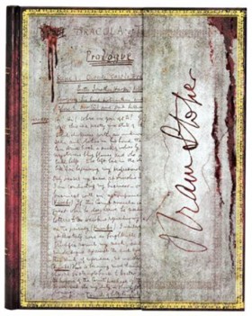 Блокнот Paperblanks Манускрипти Брем Стокер Дракула великий 18 х 23 см в лінію