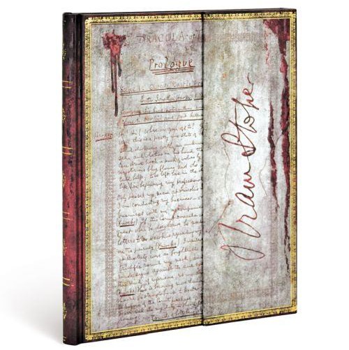 Блокнот Paperblanks Манускрипти Брем Стокер Дракула великий 18 х 23 см в лінію
