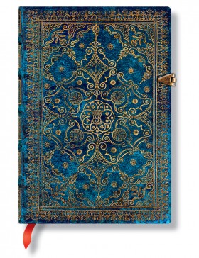 Блокнот Paperblanks Еквінокс Лазурний середній 13 х 18 см в лінію