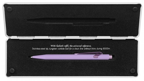 Ручка Caran d'Ache 849 Claim Your Style фіолетова + бокс 