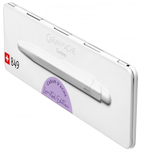 Ручка Caran d'Ache 849 Claim Your Style фіолетова + бокс 