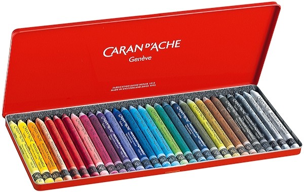 Пастель воскова акварельна Caran d'Ache Neocolor ll 30 штук