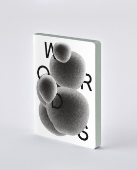 Блокнот Nuuna Graphic Words by Heyday 16,5 х 22 см в крапку 