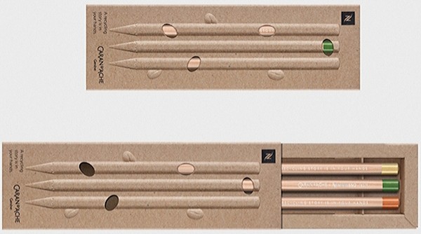 Набір олівців Caran d'Ache Nespresso HB 3 штуки