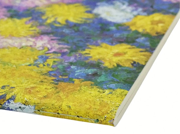 Зошит Paperblanks Cahier Хризантеми Моне 14,9 х 21 см в лінію
