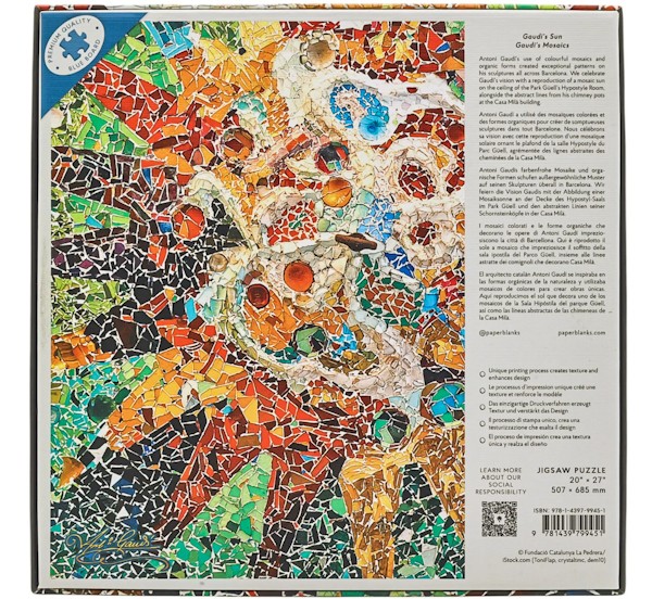 Пазл Paperblanks Антоніо Гауді Мозаїки на 1000 штук
