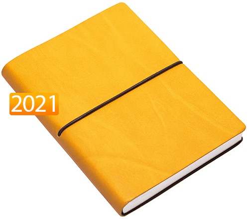Щоденник Ciak на 2021 рік середній жовтий
