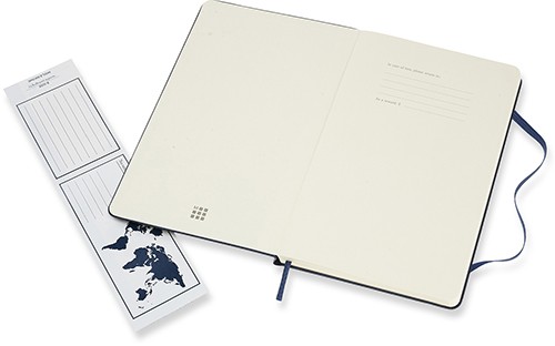 Блокнот Moleskine Classic середній 13 x 21 см в крапку сапфір