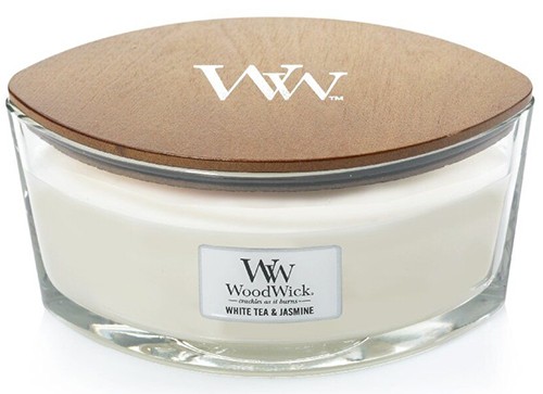 Ароматична свіча WoodWick Ellipse White Tea & Jasmine 453 г 