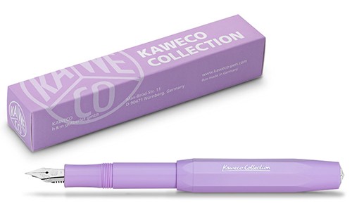 Чорнильна ручка Kaweco Sport Collection Light Lavender ніжно-лавандова перо М (середне)
