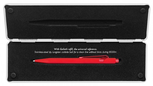 Ручка Caran d'Ache 849 Claim Your Style червона + бокс 