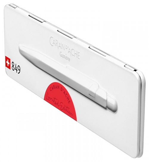 Ручка Caran d'Ache 849 Claim Your Style червона + бокс 