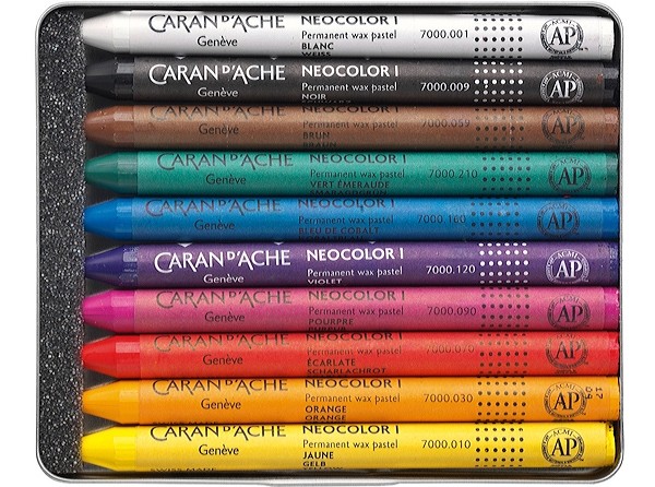 Пастель воскова Caran d'Ache Neocolor l 10 штук