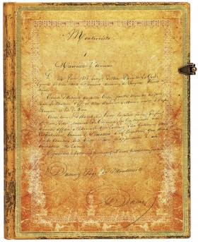 Блокнот Paperblanks Дюма великий 18 х 23 см в лінію 