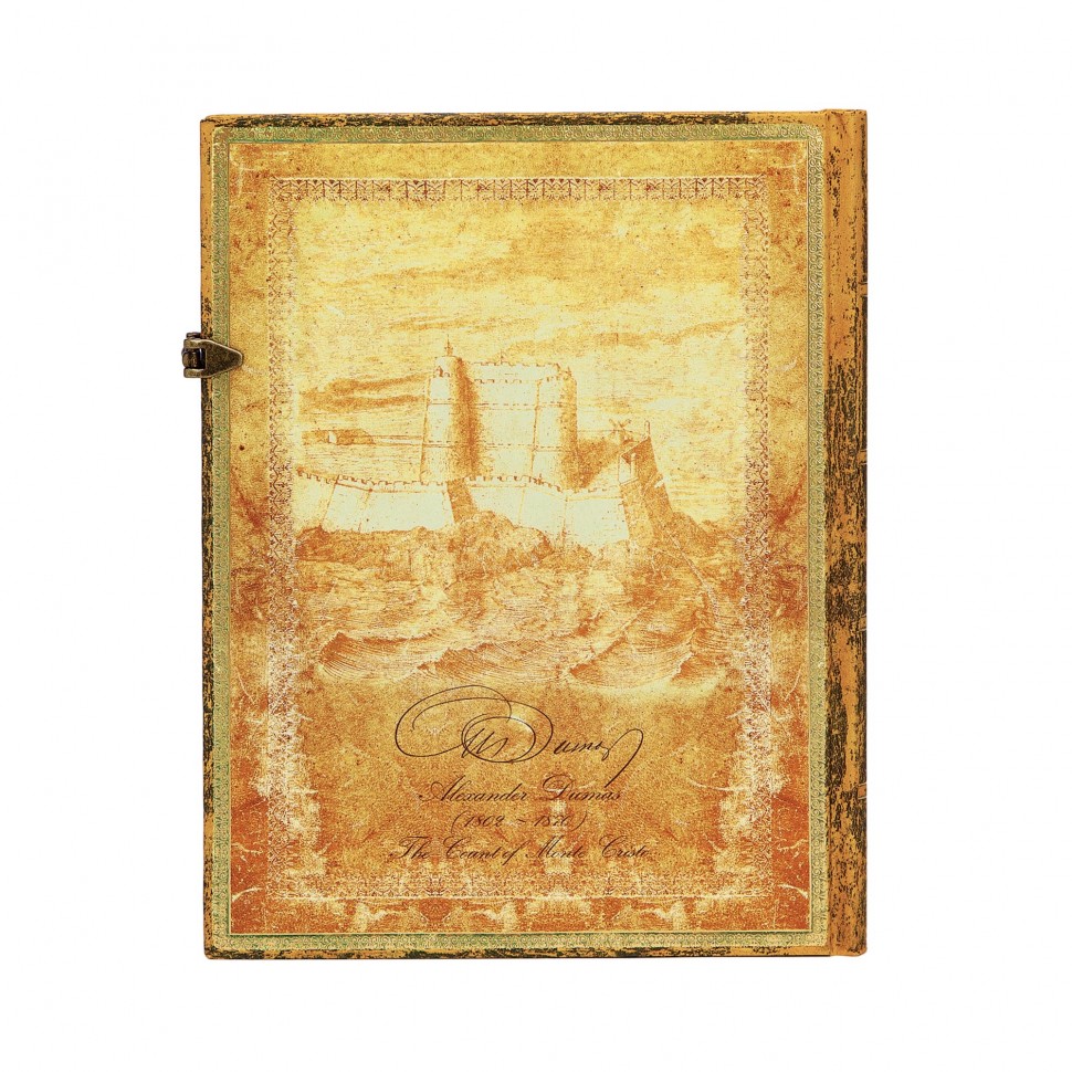 Блокнот Paperblanks Дюма великий 18 х 23 см в лінію 