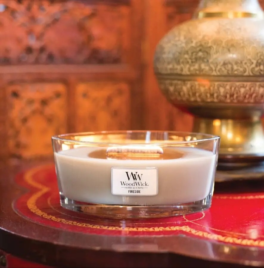 Ароматична свіча WoodWick Ellipse Fireside 453 г 