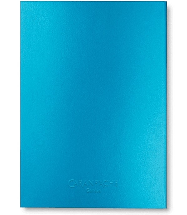 Блокнот Caran d'Ache Colormat-X середній в лінію бірюзовий