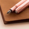 Чорнильна ручка Kaweco Al Sport Rose Gold рожеве золото алюміній перо B (товсте)