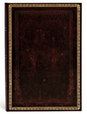 Блокнот Paperblanks Стара Шкіра Чорний Марокканський Flexi середній 13 х 18 см в лінію