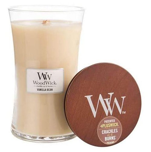 Ароматична свіча WoodWick Large Vanilla Bean 609 г