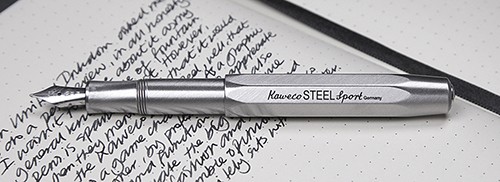 Чорнильна ручка Kaweco Steel Sport сталева перо EF (екстра-тонке)