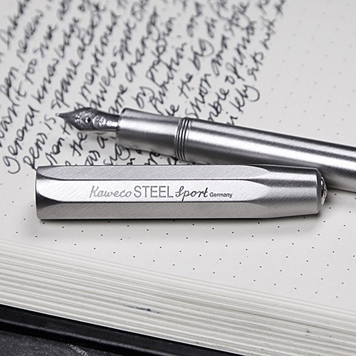 Чорнильна ручка Kaweco Steel Sport сталева перо EF (екстра-тонке)