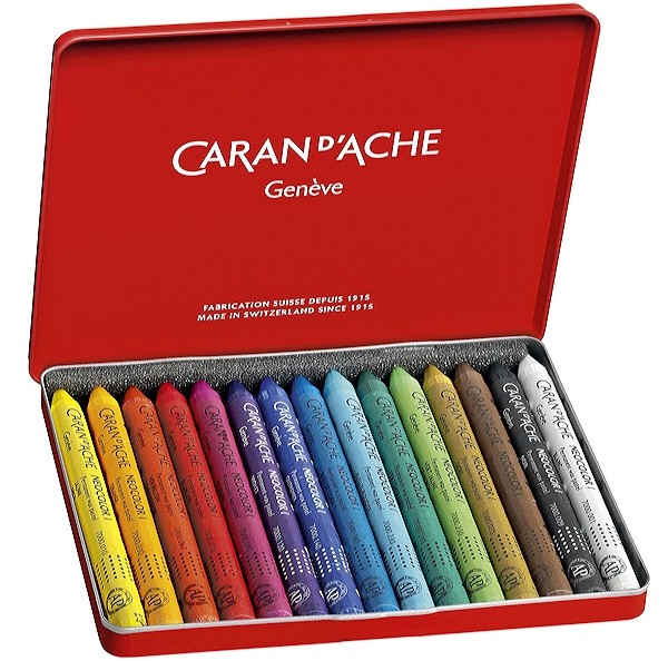 Пастель воскова Caran d'Ache Neocolor l 15 штук