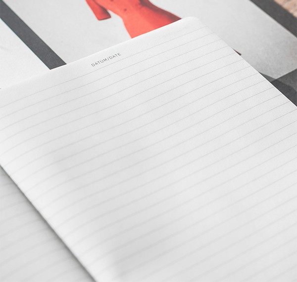 Блокнот Leuchtturm1917 Classic кишеньковий 9 х 15 см в лінію темно-синій 